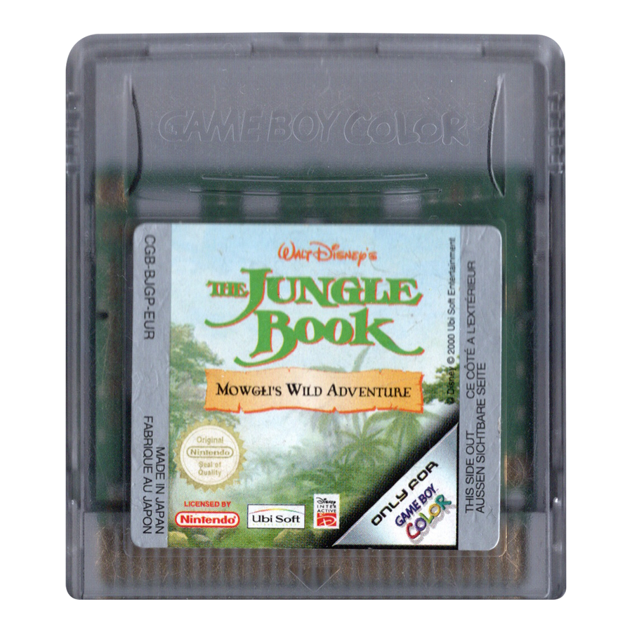 Game Boy-Jungle Book Mowgli's Wild Adventure (Losse Cassette) Tweedehands
