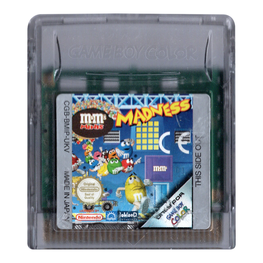 Game Boy-M&M's Minis Madness (Losse Cassette) Tweedehands