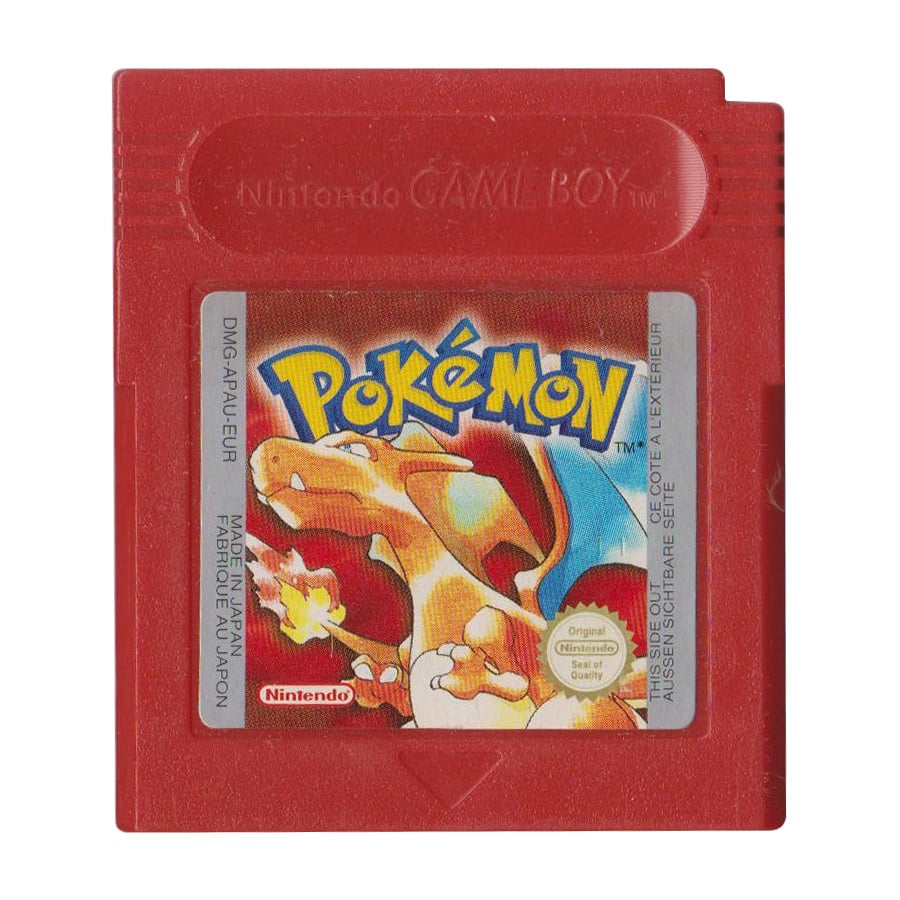 Game Boy-Pokemon Red (Losse Cassette) Tweedehands