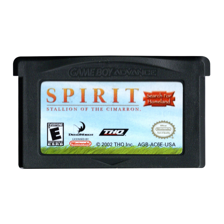 Game Boy-Spirit Stallion of the Cimarron (Losse Cassette) Tweedehands