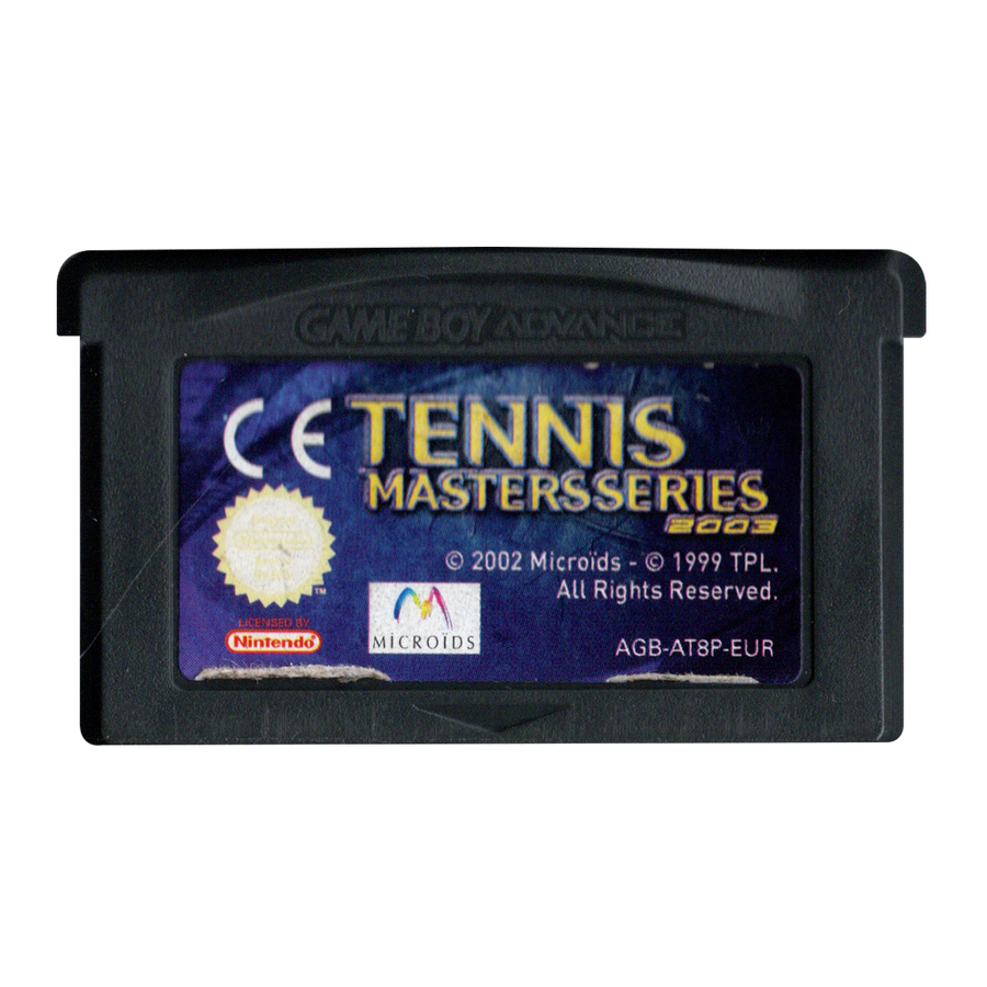 Game Boy-Tennis Masters Series (Losse Cassette) Tweedehands