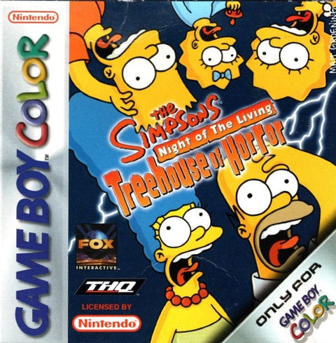 Game Boy-The Simpsons: Night of the Living Treehouse of Horror (In doos) Tweedehands
