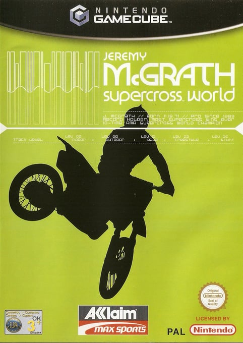 Gamecube-Jeremy McGrath Supercross World Tweedehands