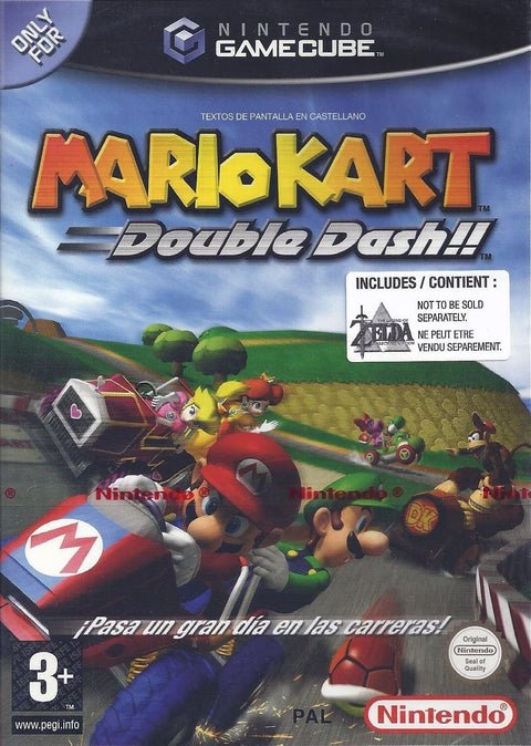 Gamecube-Mario Kart: Double Dash‼ and The Legend of Zelda: The Wind Waker Bonus Disc Tweedehands