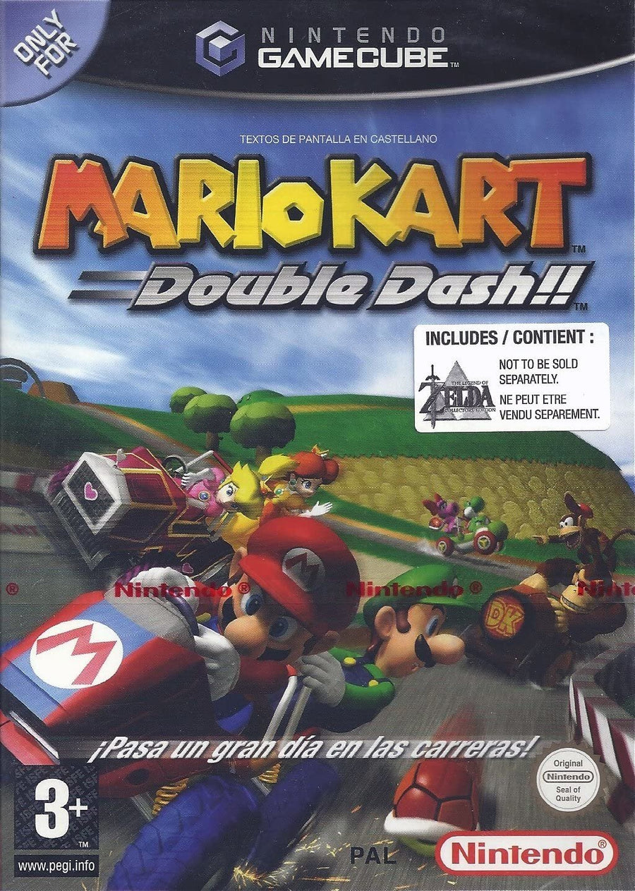 Gamecube-Mario Kart: Double Dash‼ and The Legend of Zelda: The Wind Waker Bonus Disc Tweedehands