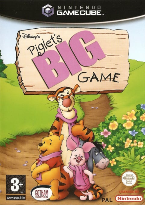 Gamecube-Piglet's Big Game Tweedehands