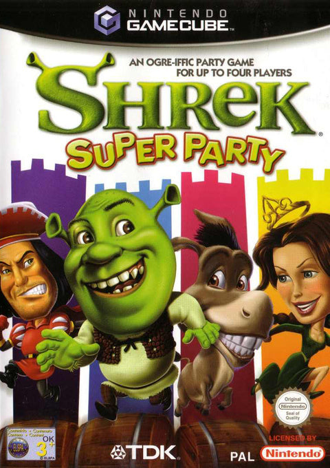 Gamecube-Shrek Super Party Tweedehands