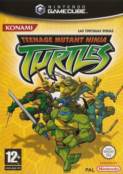 Gamecube-Teenage Mutant Ninja Turtles Tweedehands