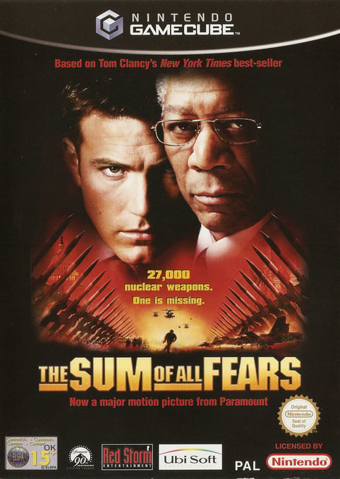 Gamecube-The Sum of All Fears Tweedehands
