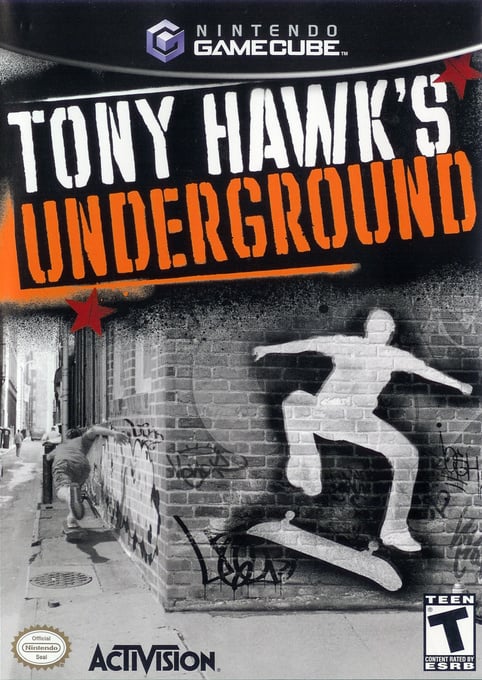 Gamecube-Tony Hawk's Underground Tweedehands