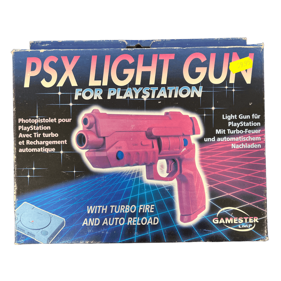 Gamester LMP-PSX Light Gun voor Playstation 1 (Met turbo en auto reload) Tweedehands