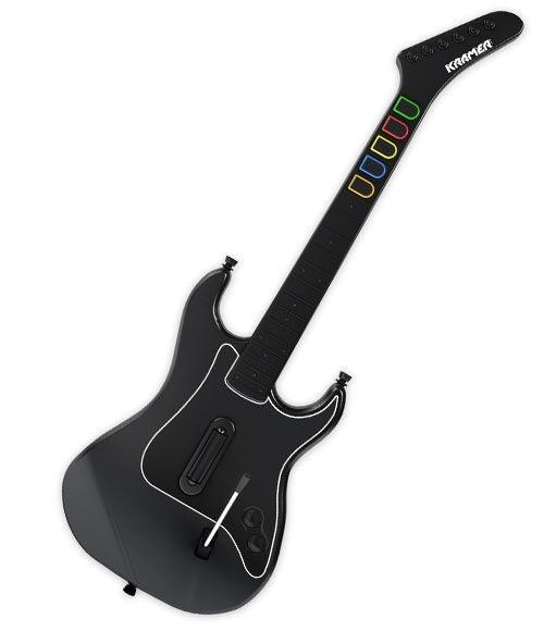 Guitar Hero-Gitaar voor Playstation 2 (In doos) (Incl. Receiver) Tweedehands