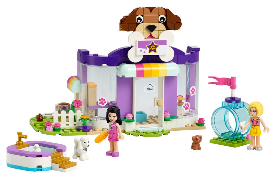 LEGO-Friends Doggy Day Care - 41691 (Compleet) Tweedehands