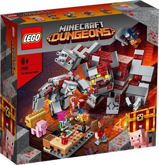 LEGO-Minecraft Slag om Redstone - 21163 (Nieuw in geopende doos)-tweedehands