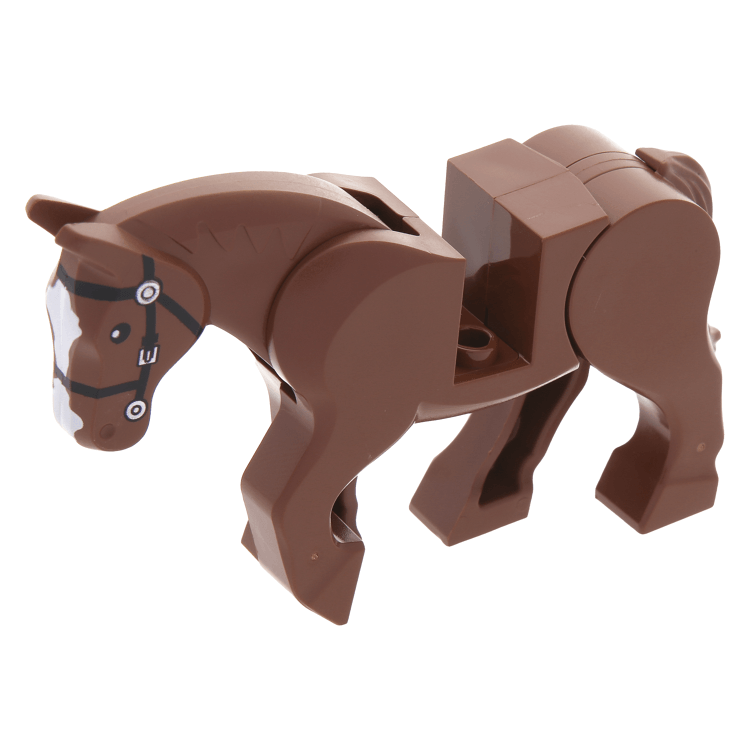 LEGO-Paard Bruin (Reddish Brown Horse) Tweedehands