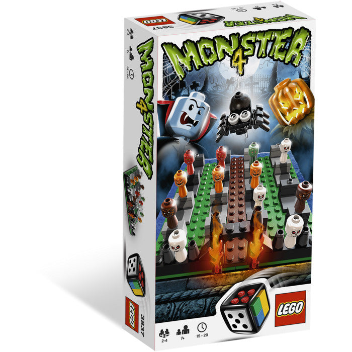 LEGO-Spel Monster 4 Dobbelspel - 3837 (In doos) Tweedehands