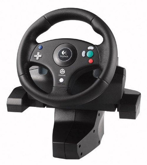 Logitech-Steering Wheel / Stuur voor Nintendo Gamecube (E-X4A10A) Tweedehands