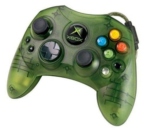 Microsoft-Xbox Classic Controller S - Groen (Crystal Green) Tweedehands