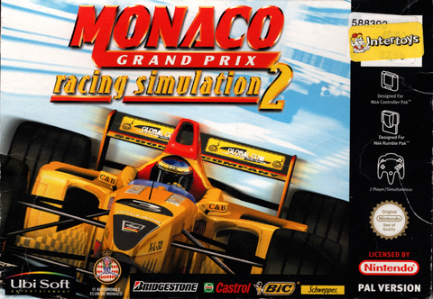 N64-Monaco Grand Prix Racing Simulation 2 (In doos) Tweedehands