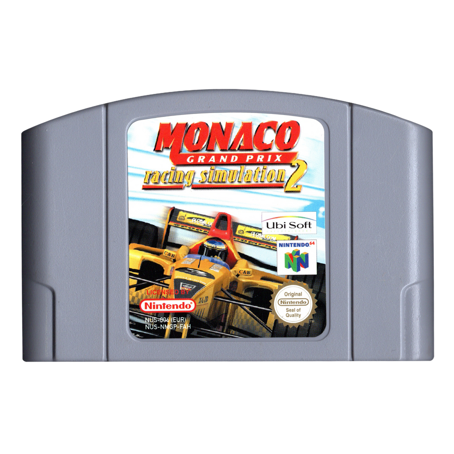 N64-Monaco Grand Prix - Racing Simulation 2 (Losse Cassette) Tweedehands