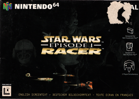 N64-Star Wars: Episode I Racer (In doos) Tweedehands