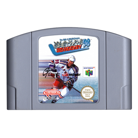 N64-Wayne Gretkzy's 3D Hockey '98 (Losse Cassette) Tweedehands