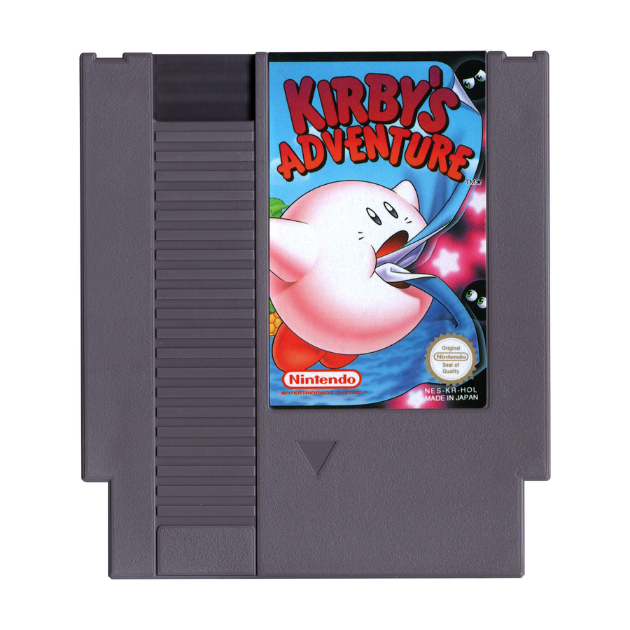 NES-Kirby's Adventure (Losse Cassette) Tweedehands