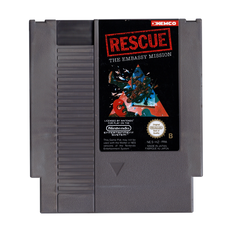 NES-Rescue the Embassy Mission (Losse Cassette) Tweedehands