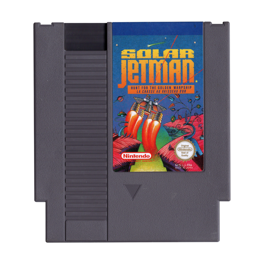 NES-Solar Jetman - Hunt for the Golden Warpship (Losse Cassette) Tweedehands