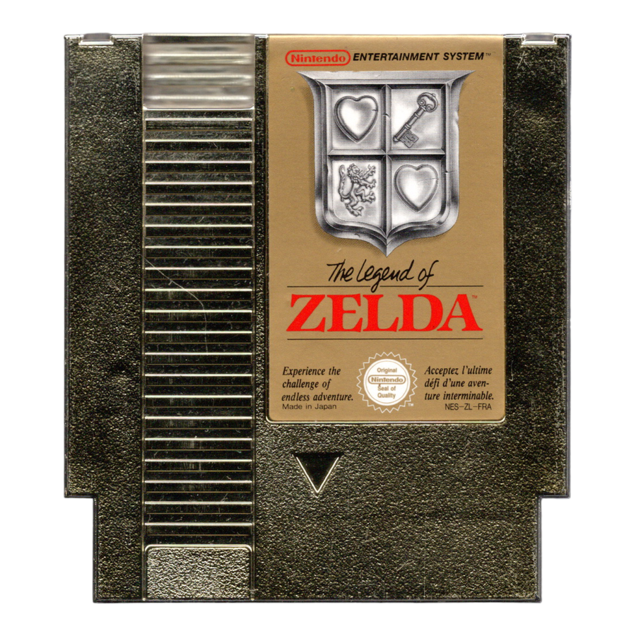 NES-The Legend of Zelda (Losse cassette) Tweedehands