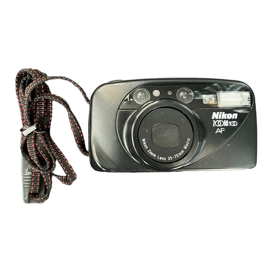 Nikon-Zoom 100 AF 35mm Zoom Point and Shoot Film Camera Tweedehands