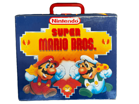 Nintendo-NES Super Mario Bros. Koffer / Opberg Case voor 24 Cartidges. Tweedehands