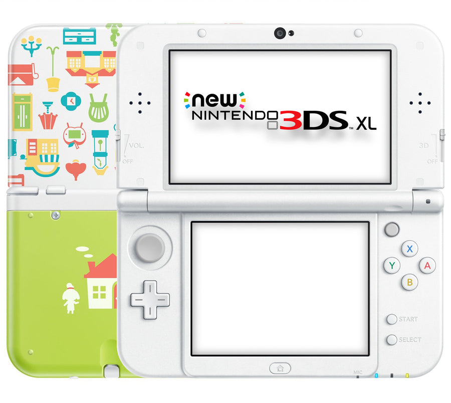 Nintendo-New 3DS XL Console - Animal Crossing Happy Home Designer Tweedehands