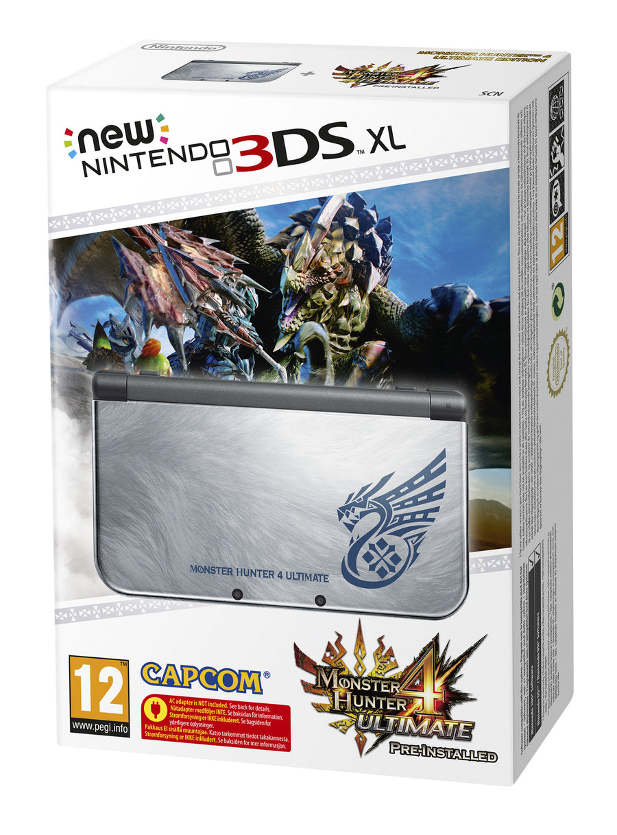 Nintendo-New 3DS XL Console - Monster Hunter 4 Ultimate Edition (in doos) Tweedehands