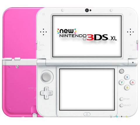 Nintendo-New 3DS XL Console - Roze Tweedehands