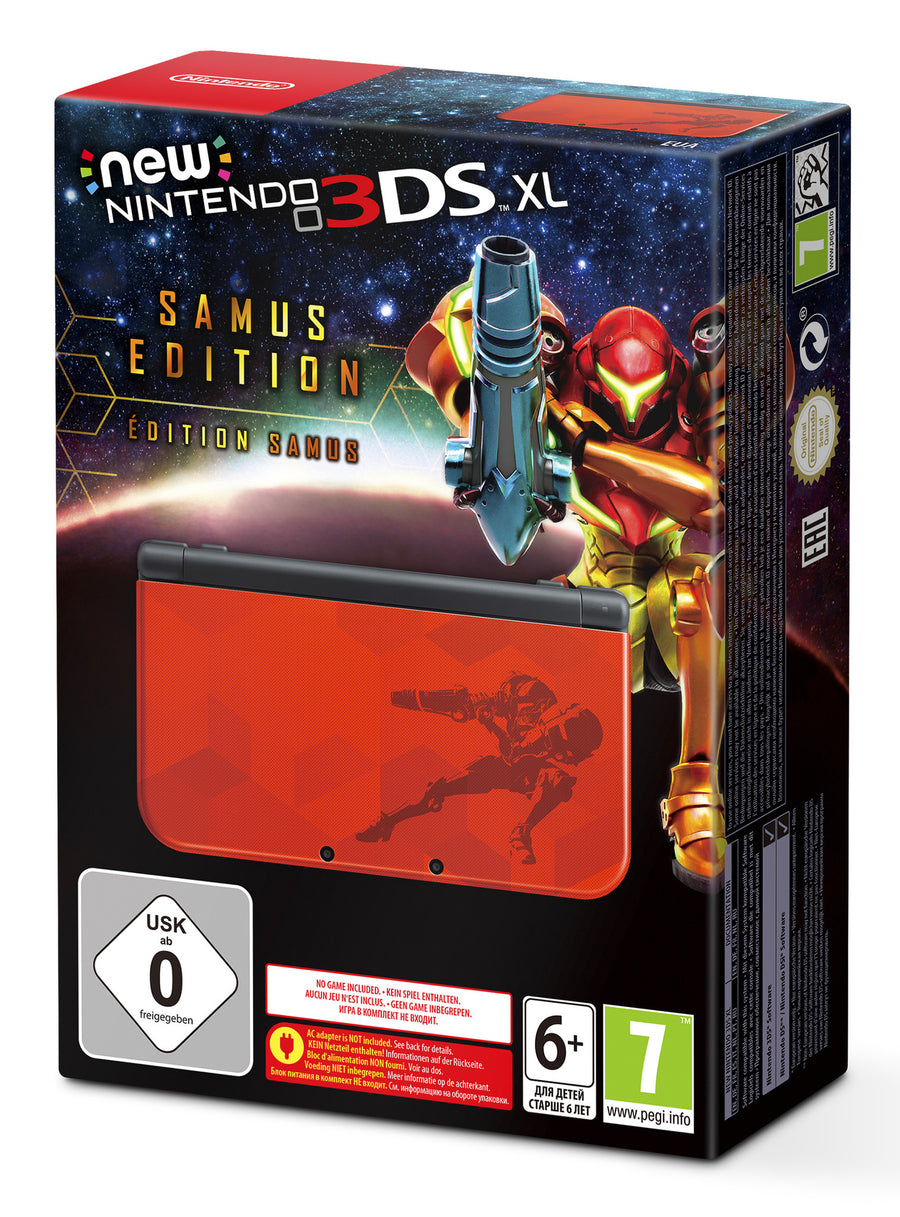 Nintendo-New 3DS XL Console - Samus Edition (in doos) Tweedehands