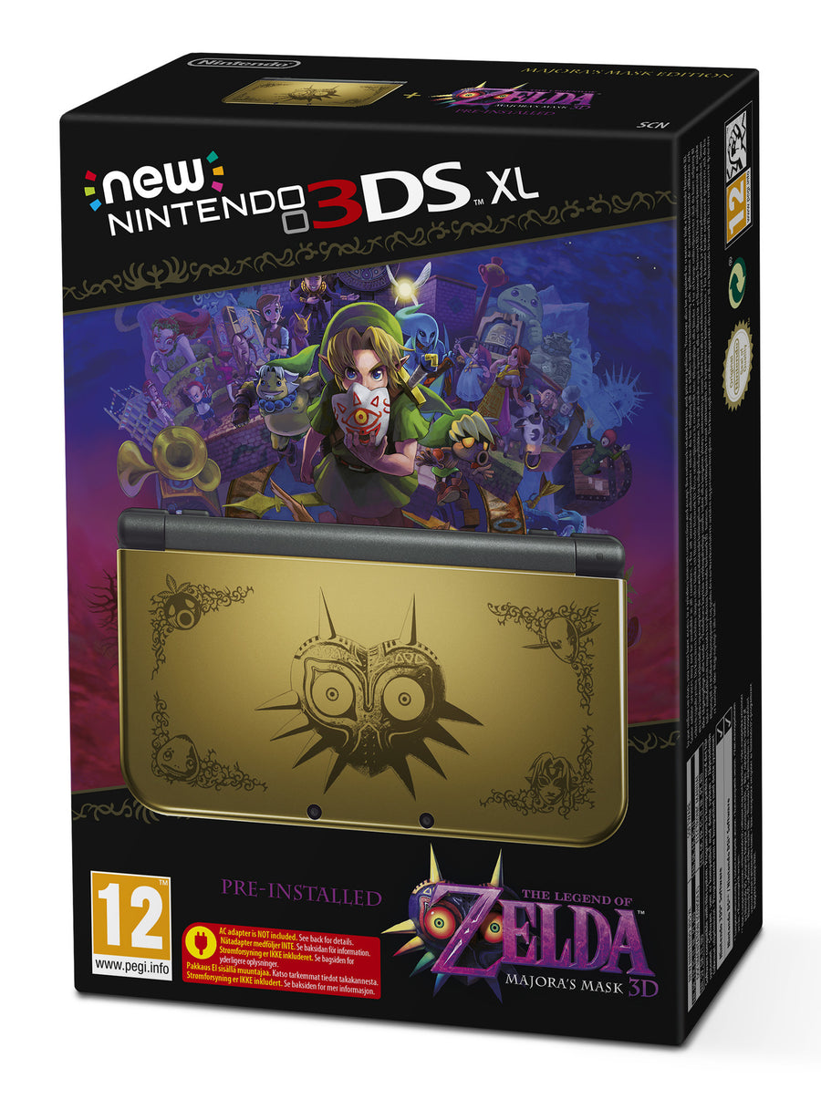 Nintendo-New 3DS XL Console - The Legend of Zelda Majora's Mask Edition (in doos) Tweedehands