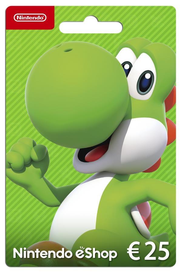 Nintendo-Nintendo eShop Kaart 25 Euro Tegoed (Fysiek product) geschikt voor Nintendo Switch Tweedehands