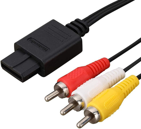 Nintendo-SNES/Gamecube/N64 AV Kabel (Met kabelschade) Tweedehands