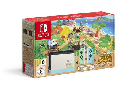 Nintendo-Switch Console Set V2 - Animal Crossing Edition (In doos) Tweedehands