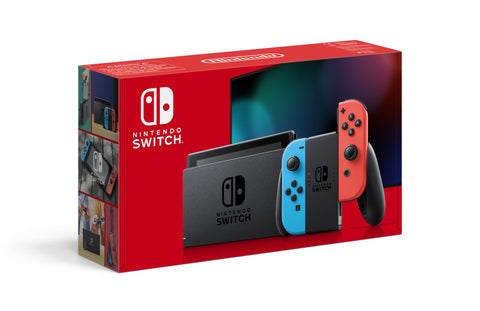 Nintendo-Switch Console Set V2 - Blauw/Rood (In doos) Tweedehands