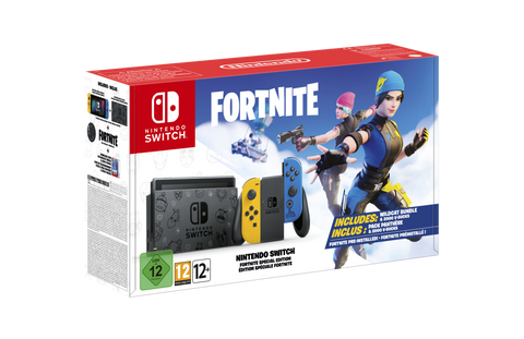 Nintendo-Switch Console Set V2 - Fortnite Special Edition (In doos) Tweedehands