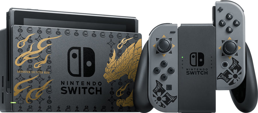 Nintendo-Switch Console Set V2 - Monster Hunter Rise Edition Tweedehands