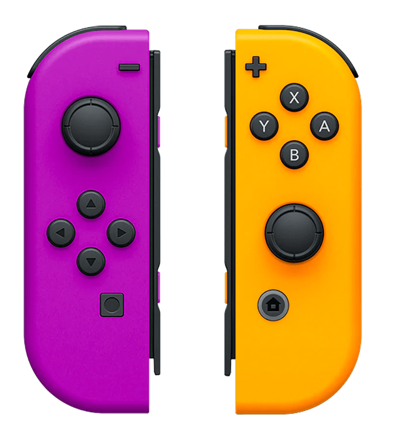 Nintendo-Switch Joy-Cons Set - Paars/Oranje Tweedehands
