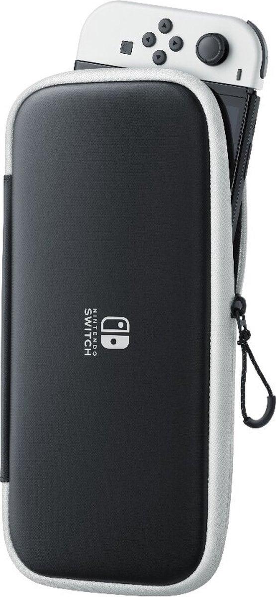 Nintendo-Switch & Nintendo Switch OLED Case - Wit/Zwart Tweedehands