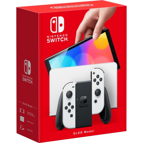 Nintendo-Switch OLED Console - Wit (In doos) Tweedehands