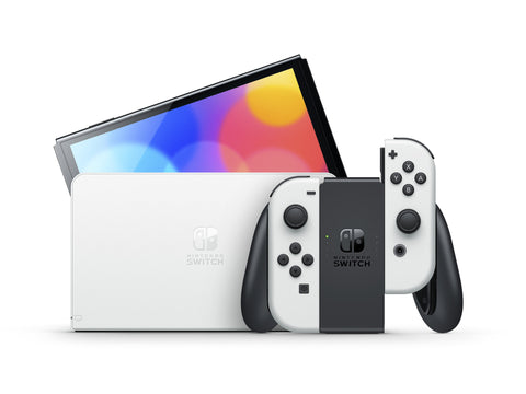Nintendo-Switch OLED Console - Wit Tweedehands