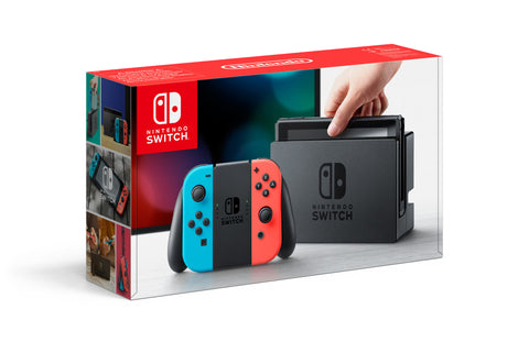 Nintendo-Switch V1 Console Set - Blauw/Rood (In doos) Tweedehands