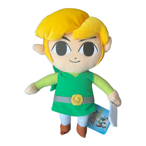 Nintendo-The Legend of Phantom Hourglass Knuffel - Link - 30 cm (Nieuw)