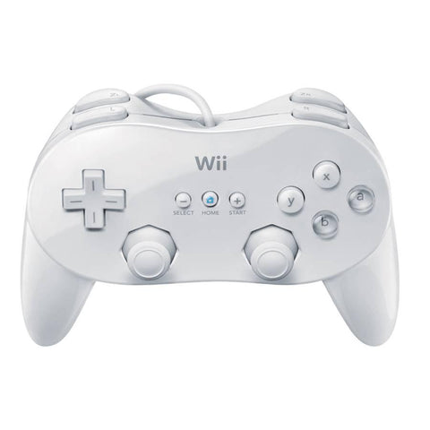 Nintendo-Wii Classic Pro Controller - Wit Tweedehands